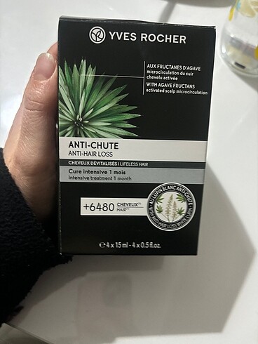 Yves rocher saç dökülmesi karşıtı serum