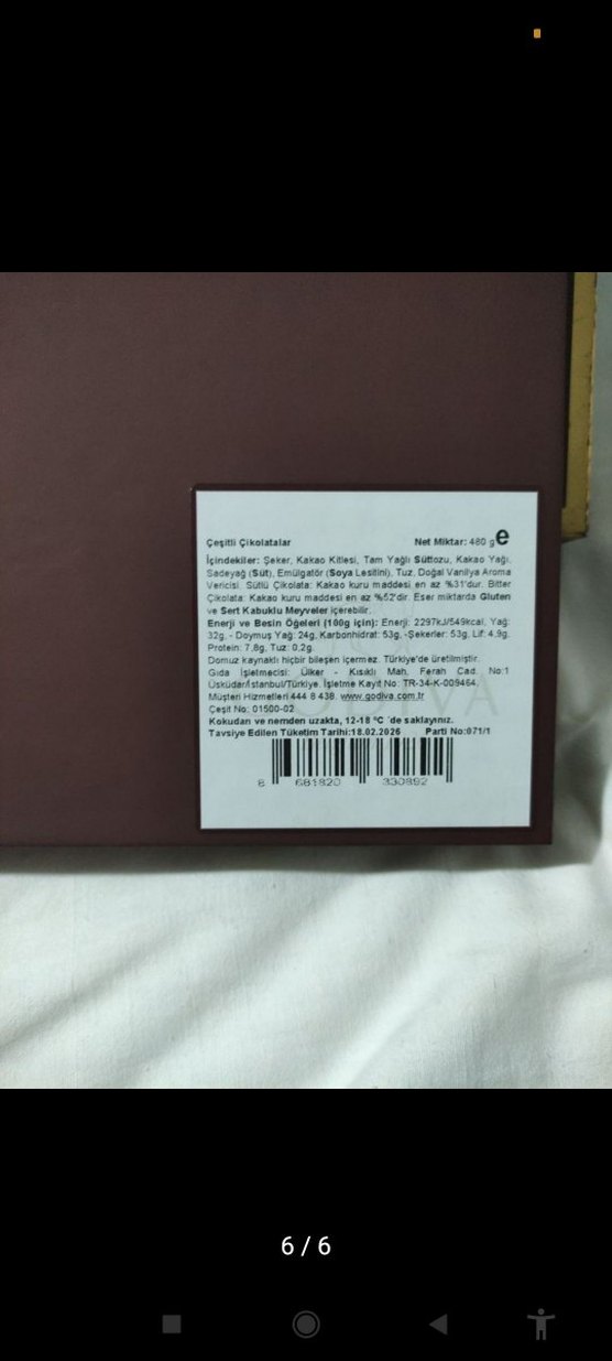 Altın Kurdeleli Godiva Çikolata Kutuları - Görsel 3