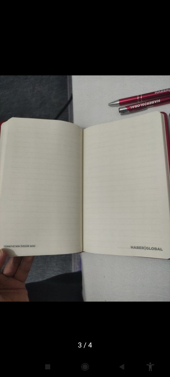 Parlak Kırmızı Planlayıcı ve Kalem Seti - Görsel 4