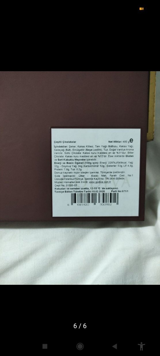 Godiva Altın Renkli Hediye Çikolata Kutuları - Görsel 3