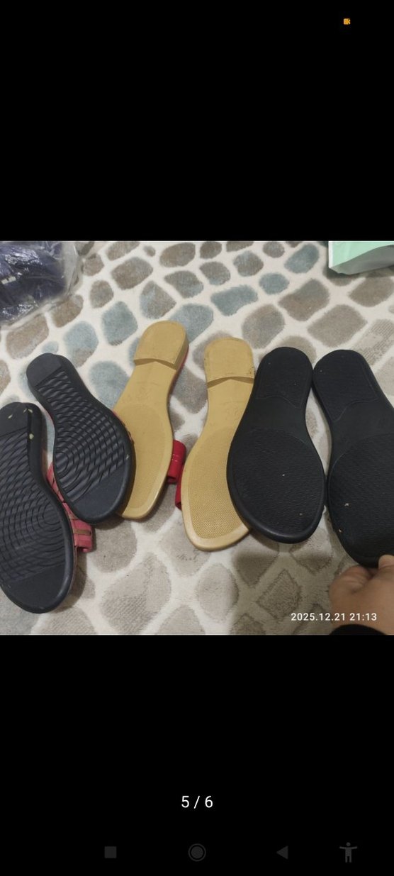 Boncuk Detaylı Renkli Bohem Kadın Terlik - Görsel 5