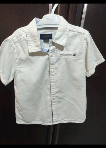 Erkek Çocuk Pamuklu Gömlek - Görsel 4