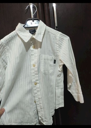 Erkek Çocuk Pamuklu Gömlek - Görsel 8