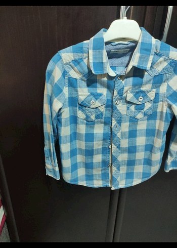 Erkek Çocuk Pamuklu Gömlek - Görsel 6