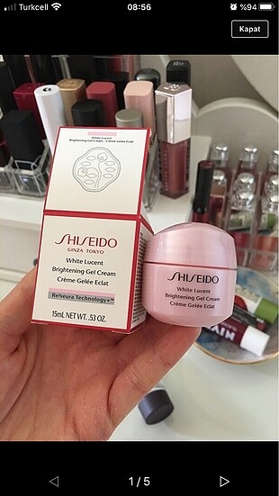 SHISEIDO WHITE LUCENT BRIGHTENING GEL CREAM