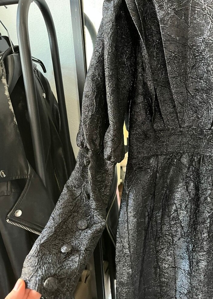 Kapalı tesettür elbise abiye - Görsel 3