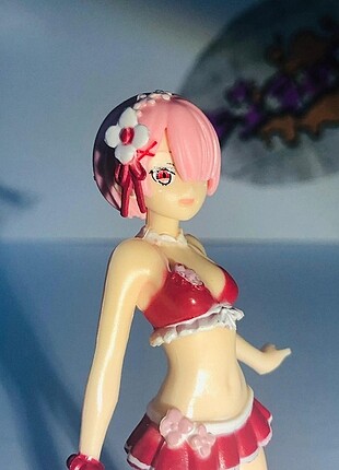 Rr:Zero Rem Ram Emilia anime figürü 