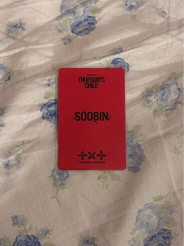 Txt Soobin Pc Photocard