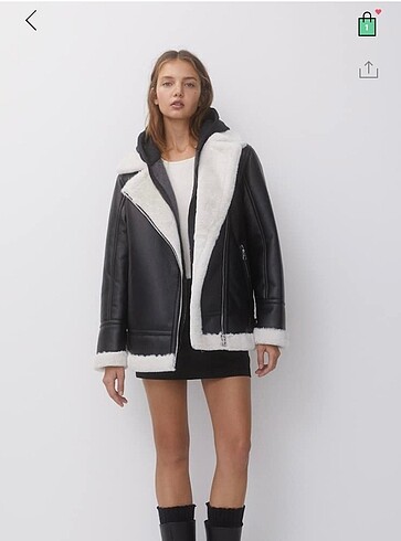 Pull and Bear Deri ceket