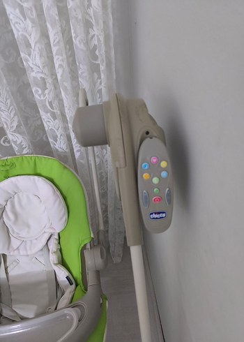 Yeşil Bebek Salıncağı ve Sepeti - Görsel 4