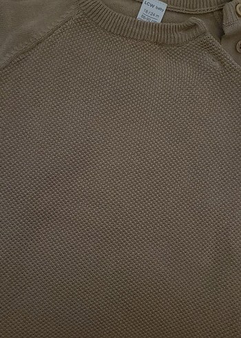 Bej Erkek Çocuk Triko Kazak - Görsel 2