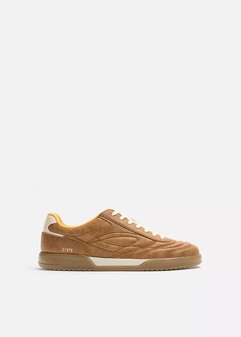 Zara Zara Süet Kahverengi Günlük Ayakkabı Sneaker