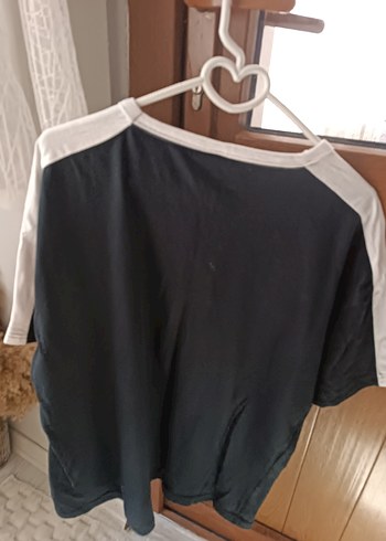 m Beden Siyah Baskılı Kadın Tişört