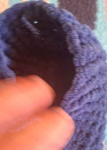 kadın için Mavi panduf - Görsel 4