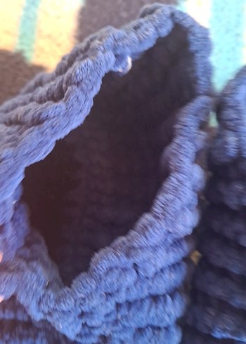 kadın için Mavi panduf - Görsel 2