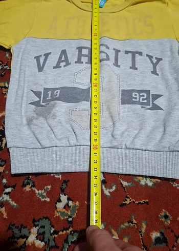 Erkek Çocuk Gri Uzun Kollu Sweatshirt - Görsel 6