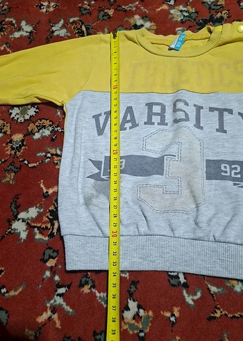 Erkek Çocuk Gri Uzun Kollu Sweatshirt - Görsel 5