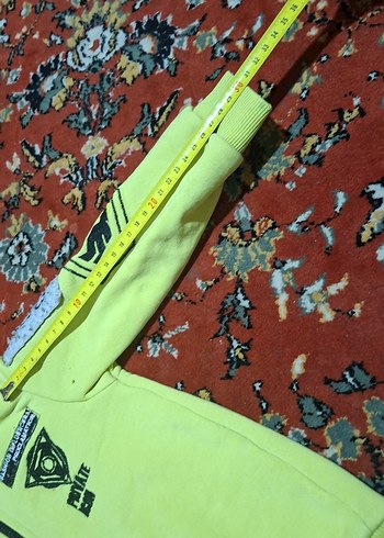 Erkek Kapüşonlu Fermuarlı Kahverengi Sweatshirt - Görsel 11