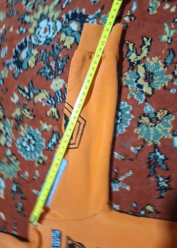 Erkek Kapüşonlu Fermuarlı Kahverengi Sweatshirt - Görsel 5