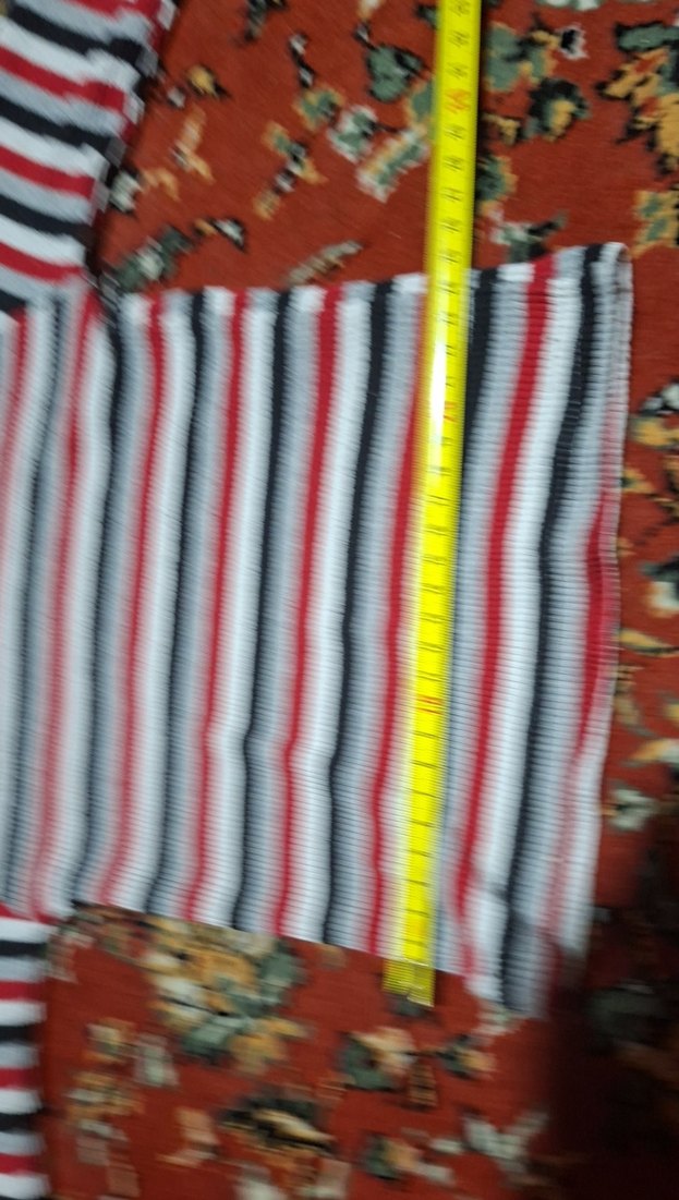 Çok Renkli Çizgili  Balıkçı Yaka Kazak - Görsel 5