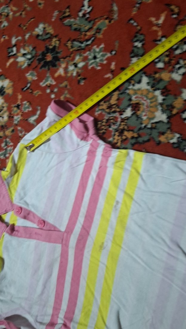 Kız Çocuk Pembe Renkli Kısa Kollu Tişört - Görsel 5