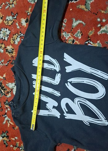 Gri Baskılı Erkek Sweatshirt - Görsel 3