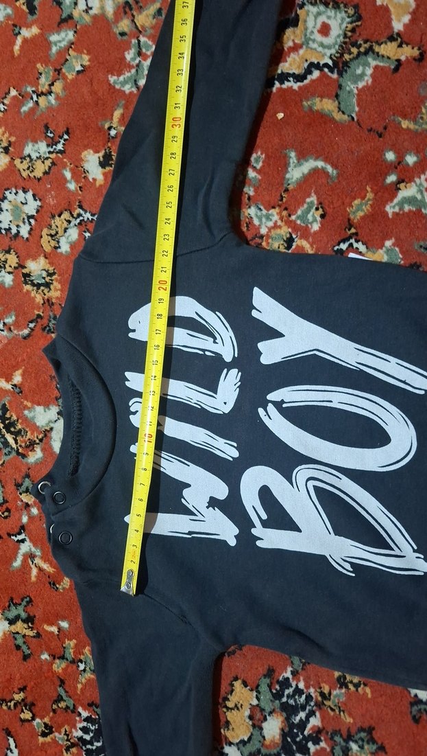 Gri Baskılı Erkek Sweatshirt - Görsel 3