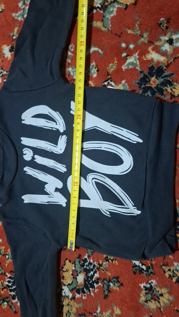 Gri Baskılı Erkek Sweatshirt - Görsel 4