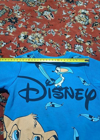 Mavi Disney Baskılı Erkek Sweatshirt - Görsel 2