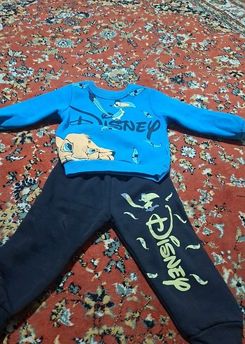 Mavi Disney Baskılı Erkek Sweatshirt - Görsel 8