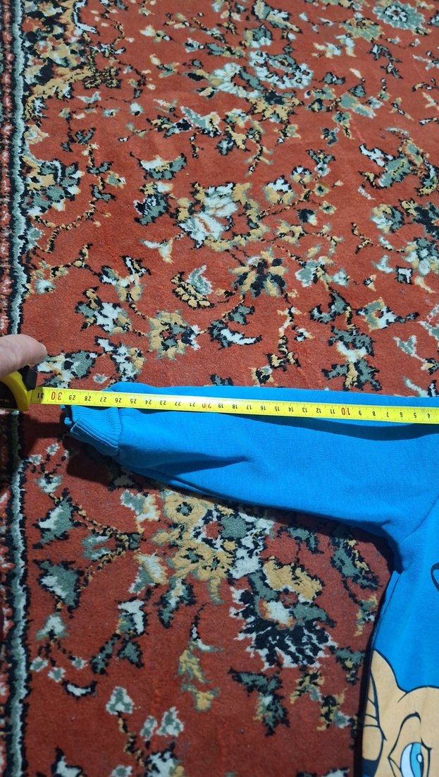 Mavi Disney Baskılı Erkek Sweatshirt - Görsel 3