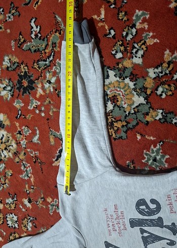 Gri Baskılı Erkek Çocuk Sweatshirt - Görsel 3