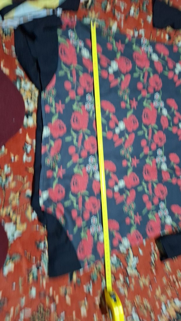 Çiçek Desenli Uzun Kollu Bohem Tunik - Görsel 5