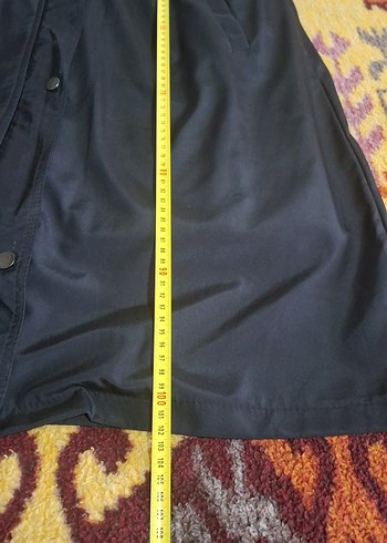 Kadın Beyaz Peluş Kürklü Kışlık Mont - Görsel 8