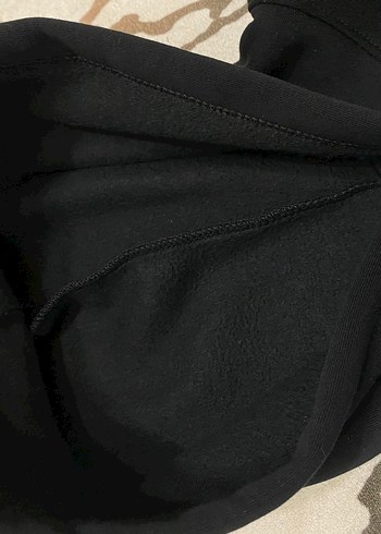 xl Beden Kapüşonlu Siyah Bozkurt Baskılı Sweatshirt