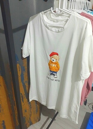 1. kalite kumaş Oversize Basic T-shirt