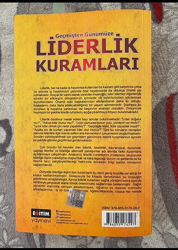  Beden Geçmişten Günümüze Liderlik Kuramları Kitabı