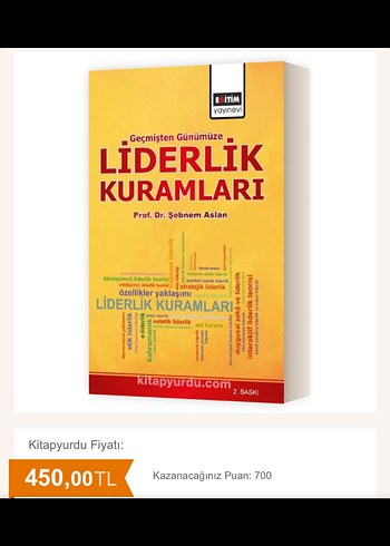 Geçmişten Günümüze Liderlik Kuramları Kitabı