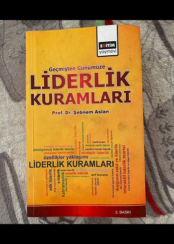  Geçmişten Günümüze Liderlik Kuramları Kitabı