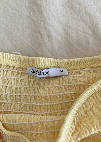 m Beden sarı Renk Addax Sarı Fırfırlı Mini Etek