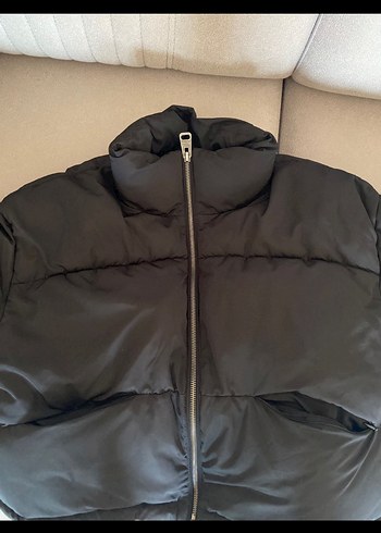Pull&bear Siyah Mont