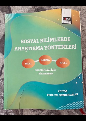  Sosyal Bilimlerde Araştırma Yöntemleri Kitabı