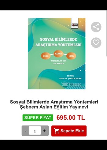 Sosyal Bilimlerde Araştırma Yöntemleri Kitabı