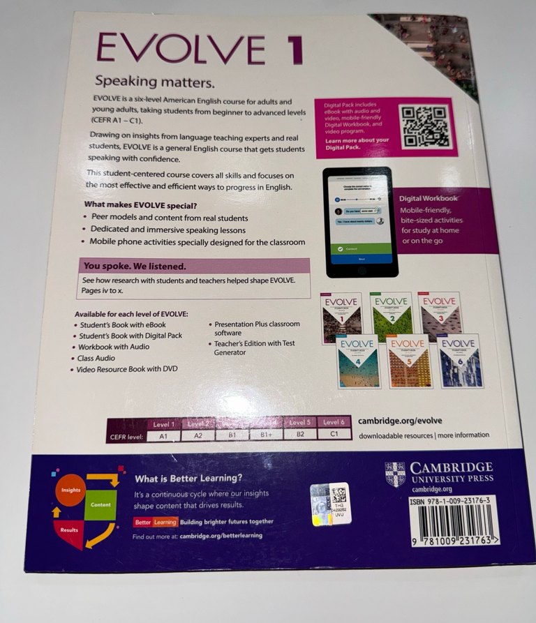 Cambridge Evolve Student's Book 1 - Görsel 3