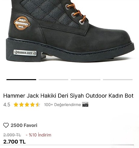 Hammer Jack Deri Kadın Bot