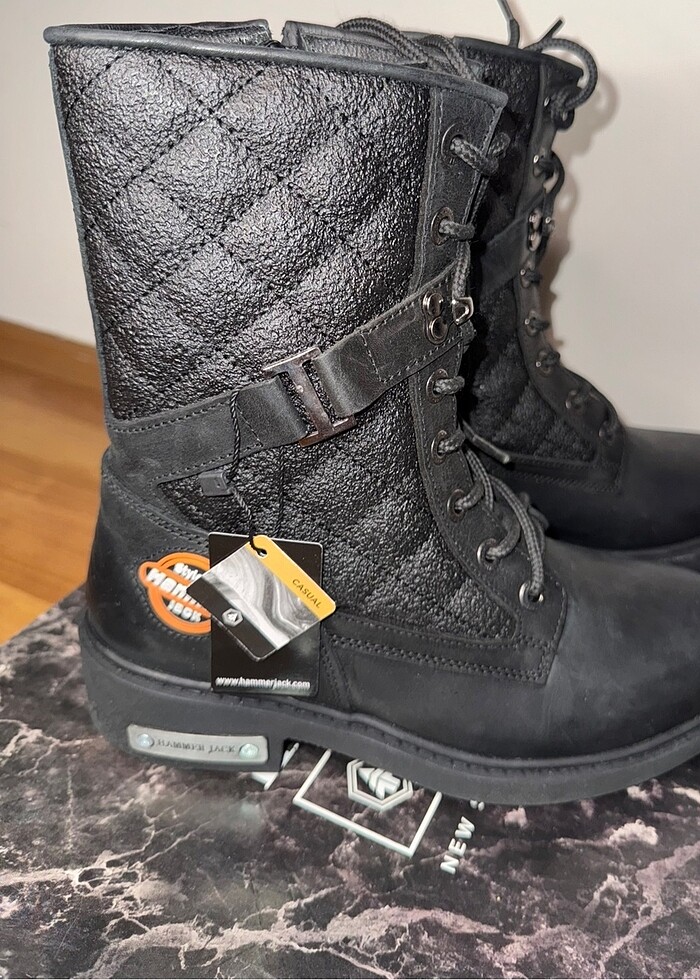 Hammer Jack Deri Kadın Bot - Görsel 5