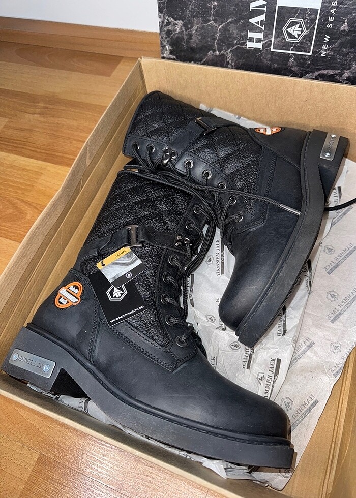 Hammer Jack Deri Kadın Bot - Görsel 2