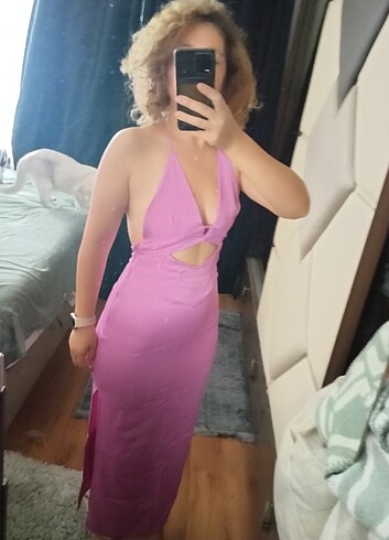 s Beden pembe Renk Zara pembe elbise