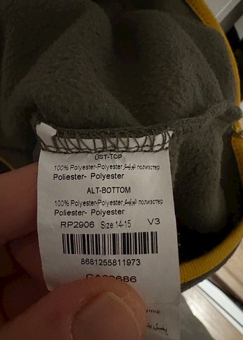 Rolypoly Erkek Çocuk Fermuarlı haki Sweatshirt - Görsel 7