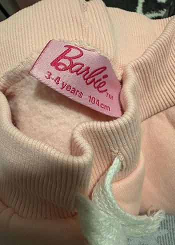 Pembe Barbie Baskılı Kız Eşofman Altı - Görsel 3